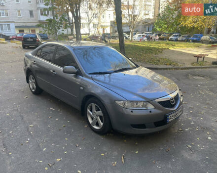 Серый Мазда 6, объемом двигателя 2 л и пробегом 295 тыс. км за 3350 $, фото 1 на Automoto.ua
