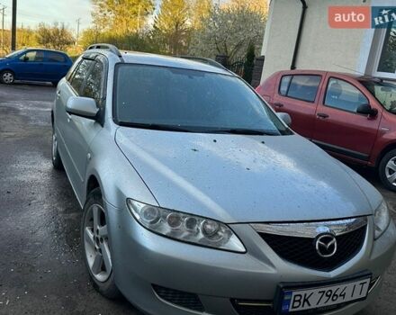 Серый Мазда 6, объемом двигателя 2 л и пробегом 150 тыс. км за 2600 $, фото 1 на Automoto.ua
