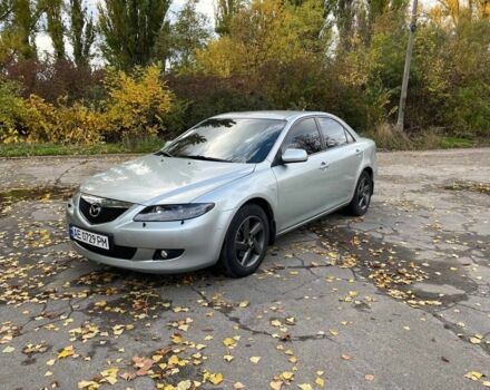 Сірий Мазда 6, об'ємом двигуна 2 л та пробігом 255 тис. км за 4500 $, фото 1 на Automoto.ua
