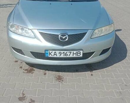 Серый Мазда 6, объемом двигателя 1.8 л и пробегом 316 тыс. км за 3200 $, фото 1 на Automoto.ua