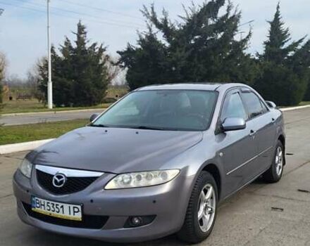 Серый Мазда 6, объемом двигателя 2 л и пробегом 262 тыс. км за 3500 $, фото 1 на Automoto.ua