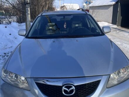 Серый Мазда 6, объемом двигателя 2 л и пробегом 350 тыс. км за 3700 $, фото 1 на Automoto.ua