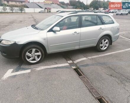 Серый Мазда 6, объемом двигателя 2 л и пробегом 349 тыс. км за 3000 $, фото 1 на Automoto.ua