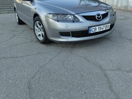 Серый Мазда 6, объемом двигателя 2 л и пробегом 256 тыс. км за 3600 $, фото 1 на Automoto.ua