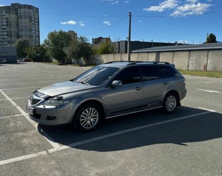 Серый Мазда 6, объемом двигателя 2 л и пробегом 351 тыс. км за 3500 $, фото 1 на Automoto.ua