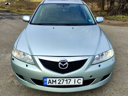 Серый Мазда 6, объемом двигателя 2 л и пробегом 272 тыс. км за 3350 $, фото 1 на Automoto.ua
