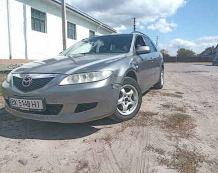 Серый Мазда 6, объемом двигателя 2 л и пробегом 347 тыс. км за 2758 $, фото 1 на Automoto.ua