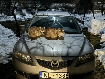 Сірий Мазда 6, об'ємом двигуна 2 л та пробігом 320 тис. км за 1999 $, фото 1 на Automoto.ua