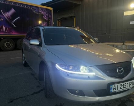 Серый Мазда 6, объемом двигателя 2 л и пробегом 468 тыс. км за 3501 $, фото 1 на Automoto.ua