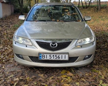Серый Мазда 6, объемом двигателя 2 л и пробегом 260 тыс. км за 3200 $, фото 1 на Automoto.ua