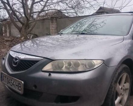 Серый Мазда 6, объемом двигателя 2 л и пробегом 300 тыс. км за 3000 $, фото 1 на Automoto.ua