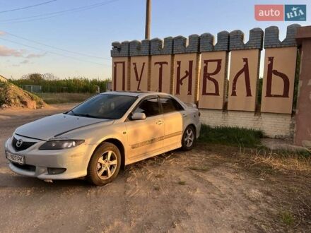 Серый Мазда 6, объемом двигателя 2 л и пробегом 240 тыс. км за 4800 $, фото 1 на Automoto.ua