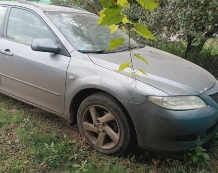 Серый Мазда 6, объемом двигателя 2 л и пробегом 350 тыс. км за 1566 $, фото 1 на Automoto.ua