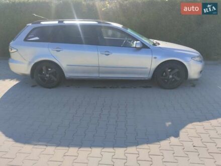 Серый Мазда 6, объемом двигателя 2 л и пробегом 300 тыс. км за 1750 $, фото 1 на Automoto.ua