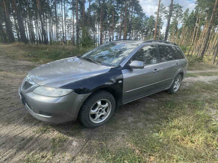 Сірий Мазда 6, об'ємом двигуна 2 л та пробігом 343 тис. км за 2900 $, фото 1 на Automoto.ua