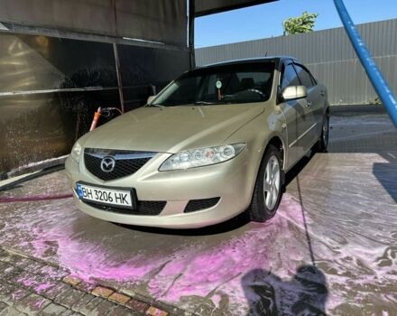 Серый Мазда 6, объемом двигателя 2 л и пробегом 200 тыс. км за 3650 $, фото 1 на Automoto.ua