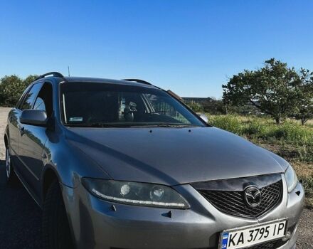 Серый Мазда 6, объемом двигателя 2 л и пробегом 382 тыс. км за 3300 $, фото 1 на Automoto.ua