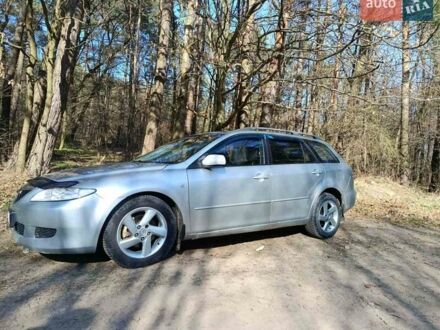 Серый Мазда 6, объемом двигателя 2 л и пробегом 356 тыс. км за 2700 $, фото 1 на Automoto.ua