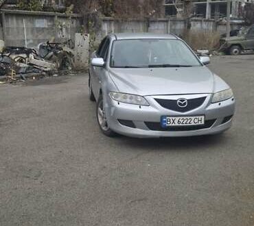 Серый Мазда 6, объемом двигателя 2 л и пробегом 239 тыс. км за 2700 $, фото 1 на Automoto.ua