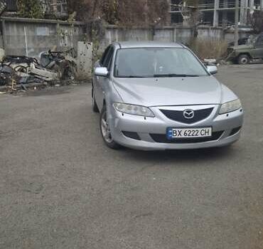 Серый Мазда 6, объемом двигателя 2 л и пробегом 239 тыс. км за 2700 $, фото 1 на Automoto.ua