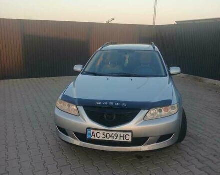 Серый Мазда 6, объемом двигателя 2 л и пробегом 350 тыс. км за 2900 $, фото 1 на Automoto.ua