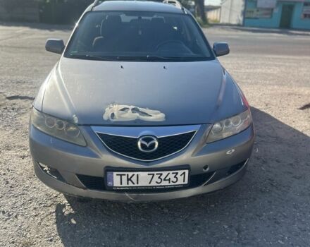 Серый Мазда 6, объемом двигателя 2 л и пробегом 280 тыс. км за 1600 $, фото 1 на Automoto.ua