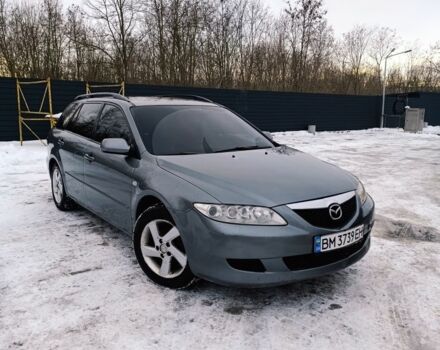 Серый Мазда 6, объемом двигателя 2 л и пробегом 320 тыс. км за 2299 $, фото 1 на Automoto.ua