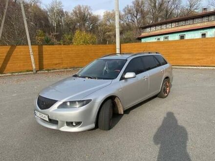 Серый Мазда 6, объемом двигателя 2 л и пробегом 350 тыс. км за 3300 $, фото 1 на Automoto.ua