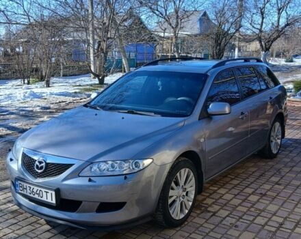 Серый Мазда 6, объемом двигателя 2.3 л и пробегом 187 тыс. км за 3800 $, фото 1 на Automoto.ua