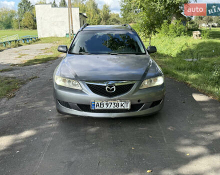 Серый Мазда 6, объемом двигателя 2 л и пробегом 340 тыс. км за 2550 $, фото 1 на Automoto.ua