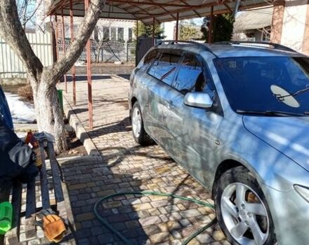 Серый Мазда 6, объемом двигателя 2 л и пробегом 333 тыс. км за 4500 $, фото 1 на Automoto.ua