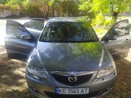 Серый Мазда 6, объемом двигателя 2 л и пробегом 225 тыс. км за 5000 $, фото 1 на Automoto.ua