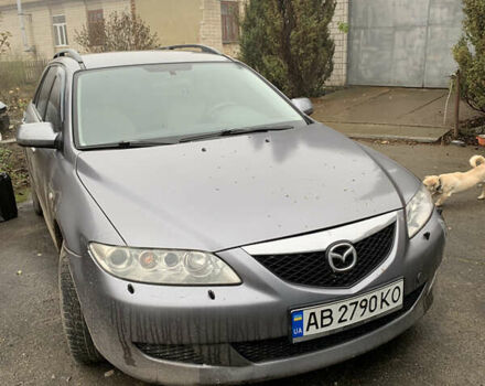 Сірий Мазда 6, об'ємом двигуна 2 л та пробігом 250 тис. км за 3100 $, фото 1 на Automoto.ua