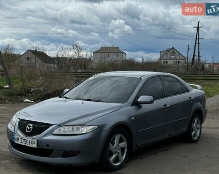 Серый Мазда 6, объемом двигателя 1.8 л и пробегом 460 тыс. км за 2600 $, фото 1 на Automoto.ua
