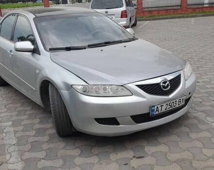 Серый Мазда 6, объемом двигателя 2 л и пробегом 317 тыс. км за 2500 $, фото 1 на Automoto.ua
