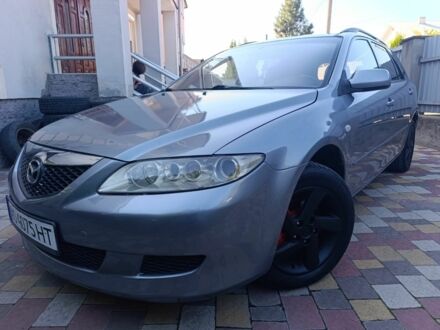 Серый Мазда 6, объемом двигателя 2 л и пробегом 223 тыс. км за 3915 $, фото 1 на Automoto.ua