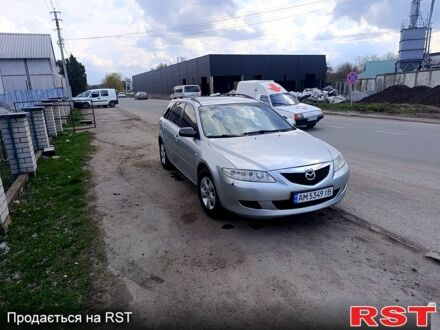 Серый Мазда 6, объемом двигателя 1.8 л и пробегом 273 тыс. км за 3500 $, фото 1 на Automoto.ua