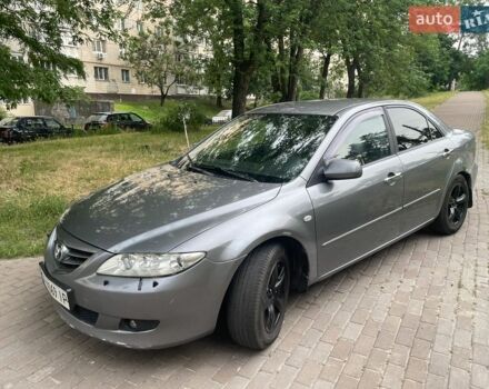 Серый Мазда 6, объемом двигателя 2 л и пробегом 242 тыс. км за 3700 $, фото 1 на Automoto.ua