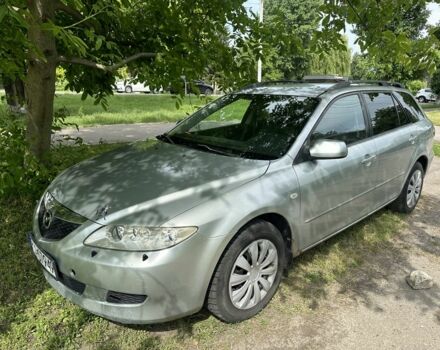 Серый Мазда 6, объемом двигателя 2 л и пробегом 300 тыс. км за 2350 $, фото 1 на Automoto.ua