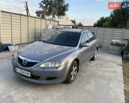 Сірий Мазда 6, об'ємом двигуна 2 л та пробігом 349 тис. км за 2300 $, фото 1 на Automoto.ua