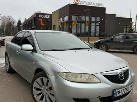 Серый Мазда 6, объемом двигателя 2 л и пробегом 375 тыс. км за 2999 $, фото 1 на Automoto.ua