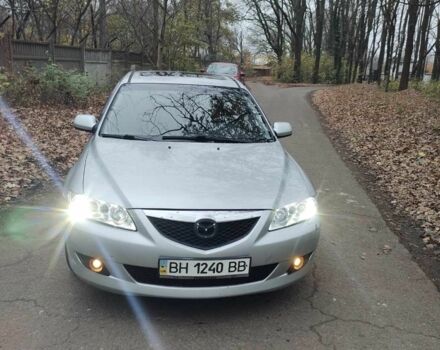 Серый Мазда 6, объемом двигателя 2.3 л и пробегом 212 тыс. км за 3200 $, фото 1 на Automoto.ua