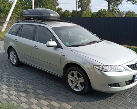 Серый Мазда 6, объемом двигателя 2 л и пробегом 271 тыс. км за 4500 $, фото 1 на Automoto.ua