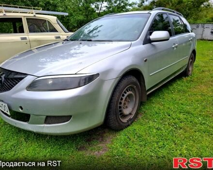 Серый Мазда 6, объемом двигателя 2 л и пробегом 378 тыс. км за 4200 $, фото 1 на Automoto.ua