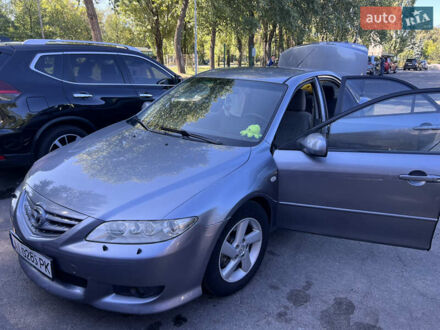 Серый Мазда 6, объемом двигателя 2 л и пробегом 250 тыс. км за 4500 $, фото 1 на Automoto.ua