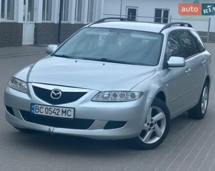 Серый Мазда 6, объемом двигателя 2 л и пробегом 380 тыс. км за 2600 $, фото 1 на Automoto.ua