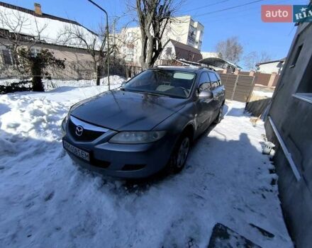 Серый Мазда 6, объемом двигателя 2 л и пробегом 220 тыс. км за 3350 $, фото 1 на Automoto.ua
