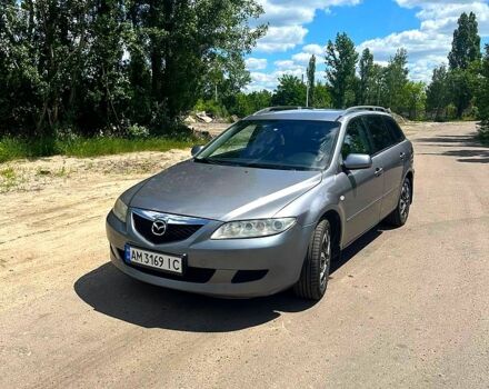 Серый Мазда 6, объемом двигателя 2 л и пробегом 331 тыс. км за 5000 $, фото 1 на Automoto.ua