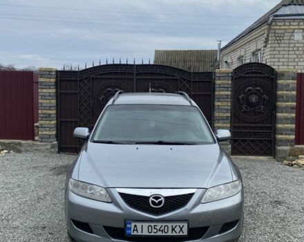Серый Мазда 6, объемом двигателя 2 л и пробегом 400 тыс. км за 3300 $, фото 1 на Automoto.ua