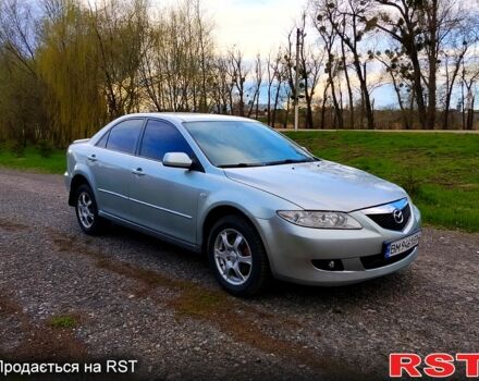 Серый Мазда 6, объемом двигателя 2 л и пробегом 310 тыс. км за 3400 $, фото 1 на Automoto.ua